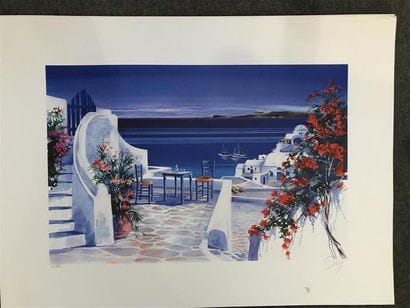 Max SAVY (1918-2010)
Les Cyclades
Trois estampes...