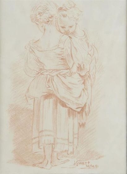 Joëlle GUYOT (XXème - XXIème siècle)
Femme...