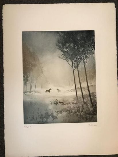 André BONGIBAULT (1945) France HILON
Paysages...