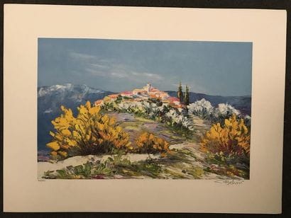 Marcel BELVISI (1950)
Paysage de Provence
Cinq...