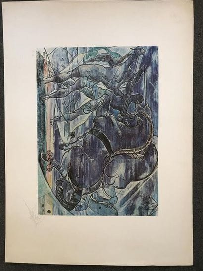 Maria MORGAN-SNELL (1920-2007)
Les Chevaux...