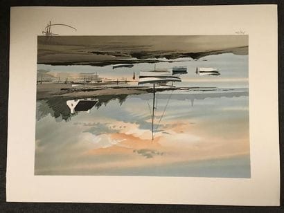 Stéphane LAURO (1964)
Barques à marée basse
Six...