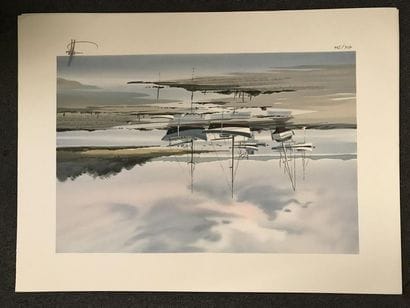 Stéphane LAURO (1964)
Barques à marée basse
Six...