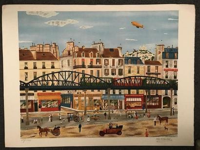 Daniel GANDRÉ (1938)
Le métro aérien
Trois...
