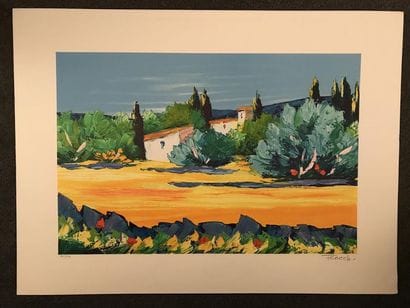 Serge FENECH (1951)
Paysages méditerranéens
Deux...