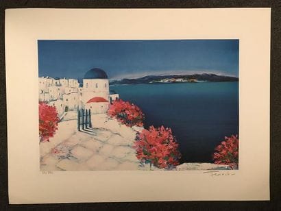 Serge FENECH (1951)
Paysages méditerranéens
Trois...