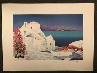 Serge FENECH (1951)
Paysages méditerranéens
Trois...