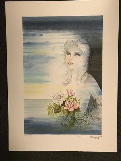 Tierry BERTIN
Portraits de femme aux fleurs
Huit...