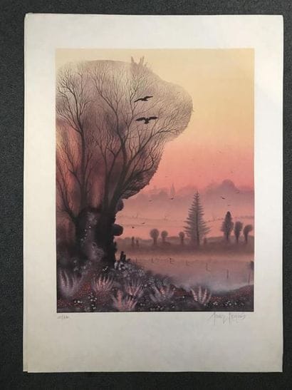 Xavier DEGANS (1949)
Paysage
Estampe sur...
