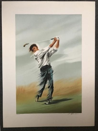 Maurice FILLONNEAU (1930-2000)
Golfeurs
Quatre...