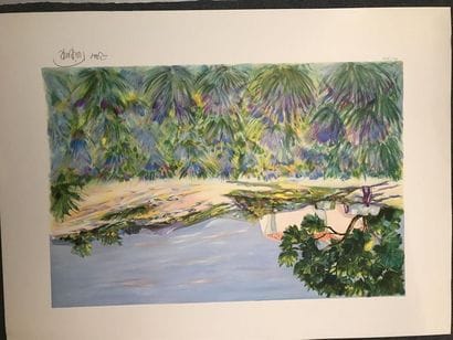 DIVERS
Paysages
Cinq lithographies en couleurs,...
