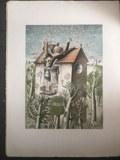 DIVERS
Lot de 7 lithographies en couleurs,...