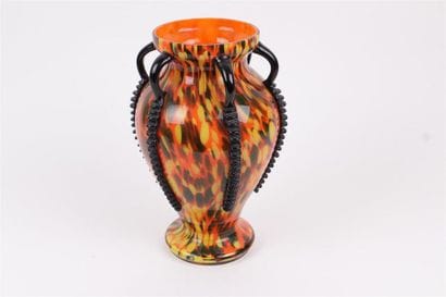 VASE en verre de murano 
H. 25 cm 