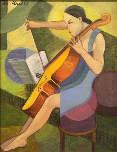 Bela DE KRISTO (1920-2006) 
Violoncelliste...