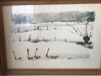 Aimé Daniel STEINLEN (1923-1996)
Paysage...
