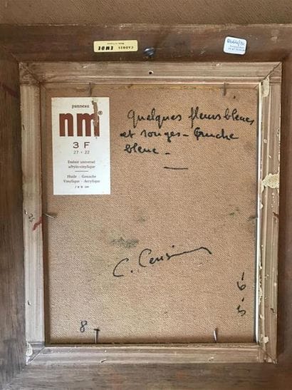 Constant CENSIER (1920-1987)
Nature morte...