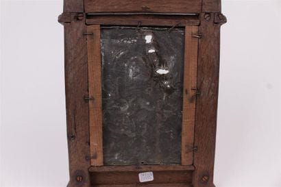 PLAQUE en cuivre présentant La nativité dans...