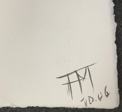 ECOLE CONTEMPORAINE
Nu féminin
Lavis d'encre...