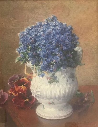 Eugénie FAUX-FROIDURE (1866-1942)
Vase fleurie...