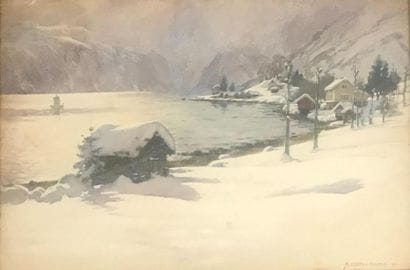 Alfred Heaton COOPER (1864-1929)
Paysage...