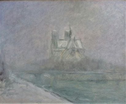 Attribué André BARBIER (1883-1970)
Vue de...