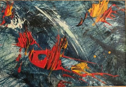 ZENAKEN (Né en 1954) 
Composition 
Acrylique...