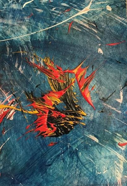ZENAKEN (Né en 1954) 
Composition 
Acrylique...