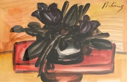 Franz PRIKING (1929-1979)
Les Chardons, 1965
Aquarelle...