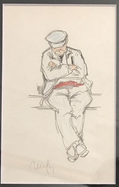 Raymond RENEFER (1879-1957)
La sieste sur...