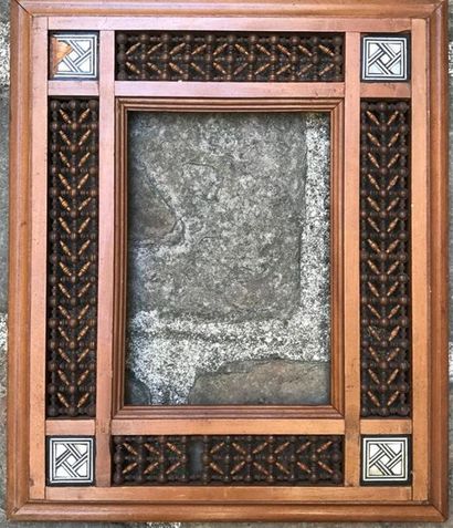 Cadre à décor de moucharabieh à décor de...