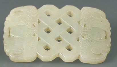 Boucle de ceinture en néphrite céladon en...