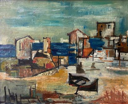 Eric MORISOT (1926-2016)

La barque 

Huile...
