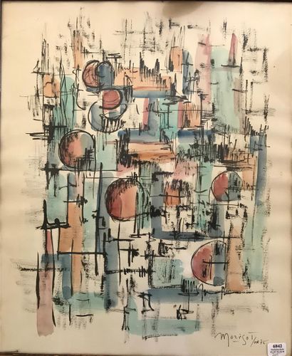 Eric MORISOT (1926-2016)

Composition abstraite

Aquarelle...