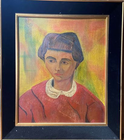 Eric MORISOT (1926-2016)

Portrait de femme,...