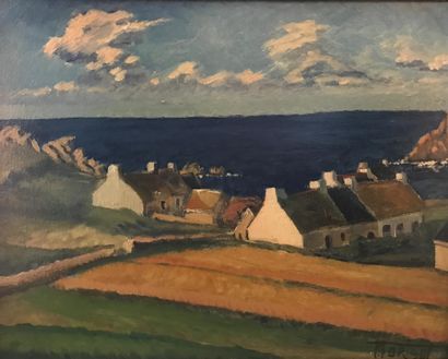 Eric MORISOT (1926-2016)

Village breton

Huile...