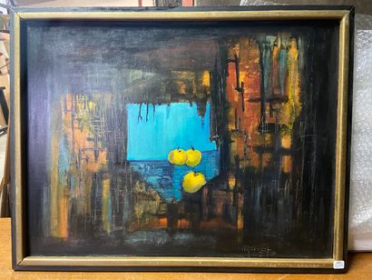 Eric MORISOT (1926-2016)

Nature morte aux...