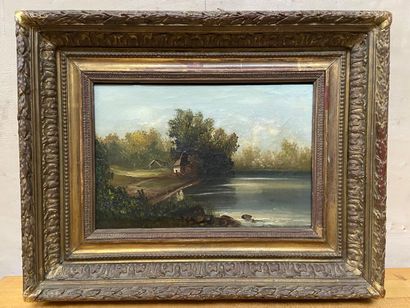 ECOLE FRANCAISE DU XIXEME SIECLE 

Paysage

Huile...