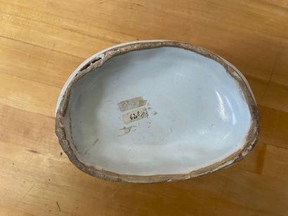 ENSEMBLE de faiences du XVIIIème et XIXème...