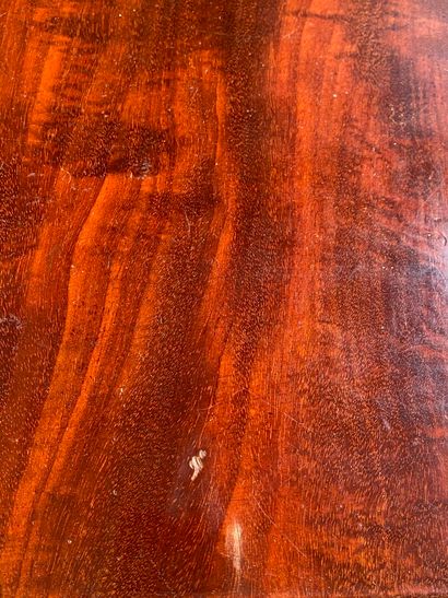 COMMODE de toilette en bois de placage, le...