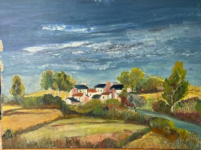 Eric MORISOT (1926-2016)

Village breton

Huile...