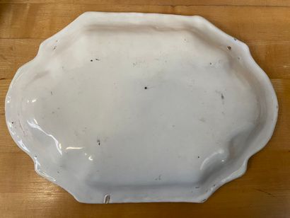 ENSEMBLE de faiences du XVIIIème et XIXème...