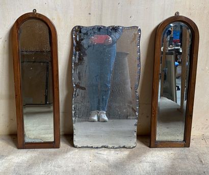MIROIR biseauté de forme rectangulaire à...