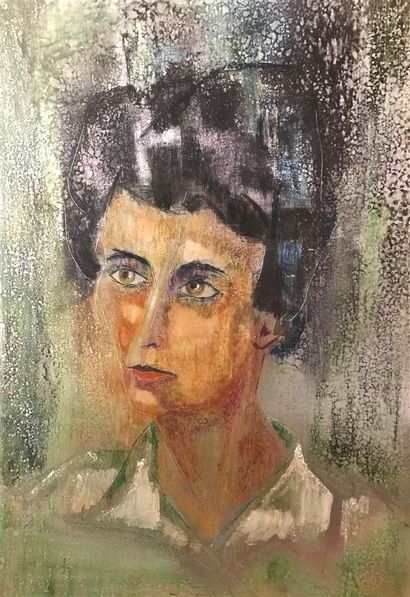 Eric MORISOT (1926-2016)

Portrait de femme

Pastel...