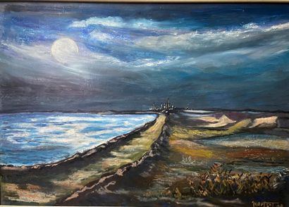 Eric MORISOT (1926-2016)

Ville côtière

Huile...