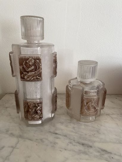 René LALIQUE (1860-1945). 
Flacon 