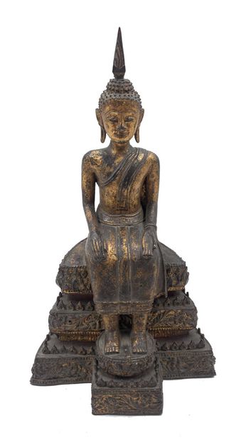 Thaïlande, RAtanakosin, XIXe siècle 
Bouddha...