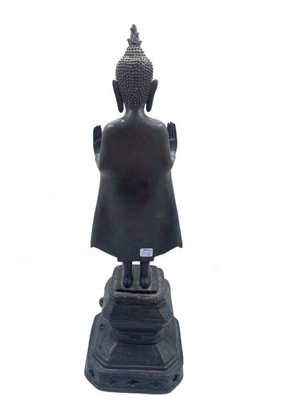 ThaIlande, XIXe siècle 
Bouddha debout, les...
