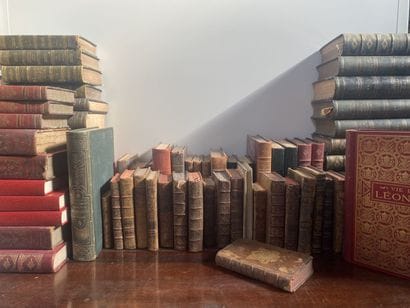 Lot important de volumes sur le thème de...