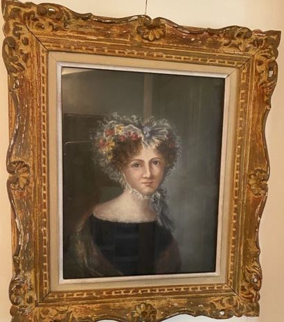 French school of the 19th century
Young woman...
