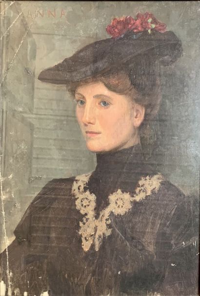 Modern school
Portrait of a woman with a...